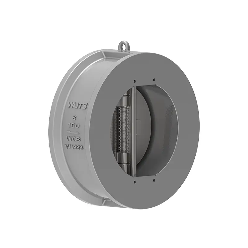 Pehmeä tiiviste kaksilevyinen takaiskuventtiili